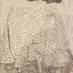 Princess Polly polka dot skirt